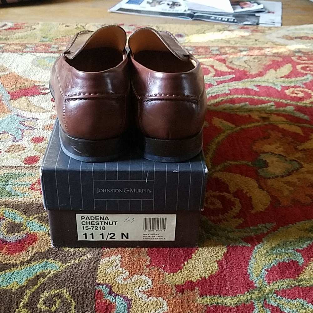 Johnston & Murphy padena chestnut 11.5 - Picture 5 of 5